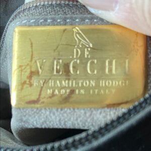 De Vecchi Gold and black bag by Hamilton Hodge
